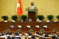 N.A. continues third working day of first session